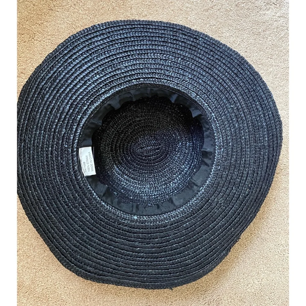 Black Straw Hat
